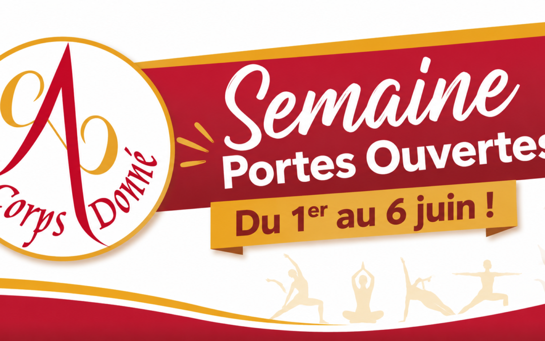 Semaine Portes Ouvertes  Du 1er au 6 juin !